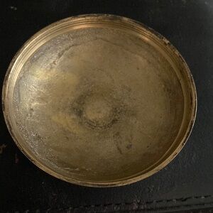 Vintage Arts and Crafts Style Brass Bowl